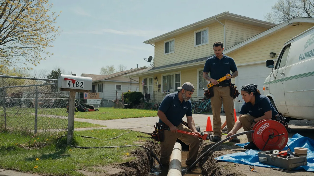 Gas Line Repair in Newhall, IA near me